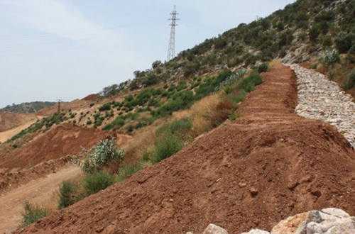 Levantamiento Topográfico y Formación de drenajes en el Baix Camp